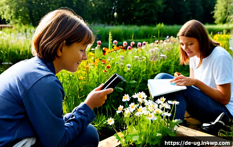생물종 관찰 기록 사례 연구  성공적인 프로젝트 - Photorealistic successful urban biodiversity observation project in a German community garden, a mid...